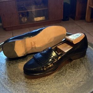 Johnston and Murphy loafers 8.5 W made in Italy
